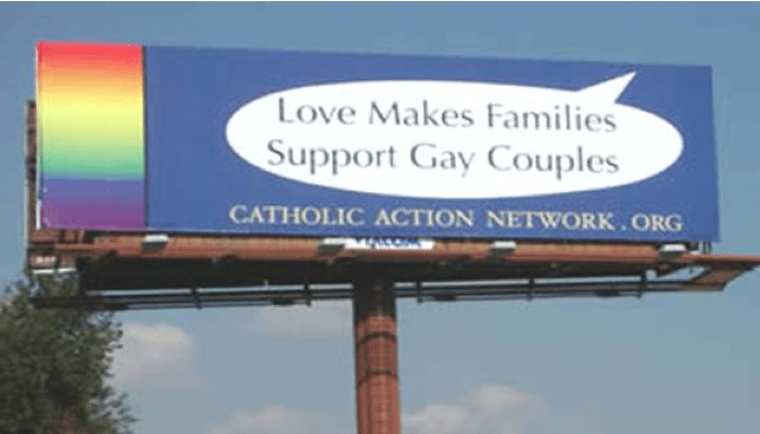 Catholic Church and spiritual support program for gay men and lesbians