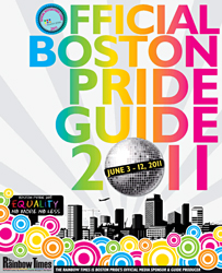 Cover of the 2011 Official Boston Pride Guide