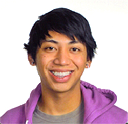 Openly gay Notre Dame senior Karl Alexander Abad of Fullerton, Calif.  Photo is courtesy of Abad.