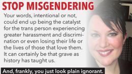 misgendering