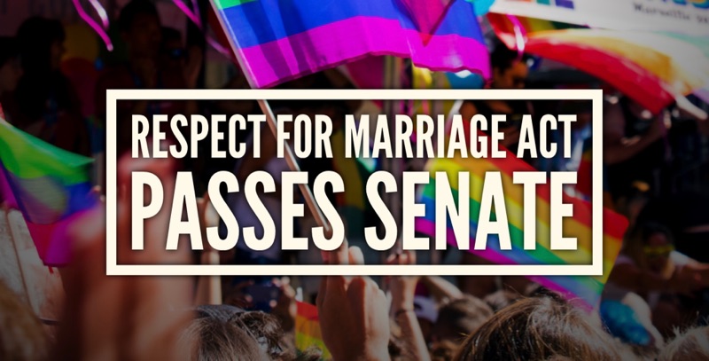 Respect For Marriage Act To Become Federal Law - Vimarsana News